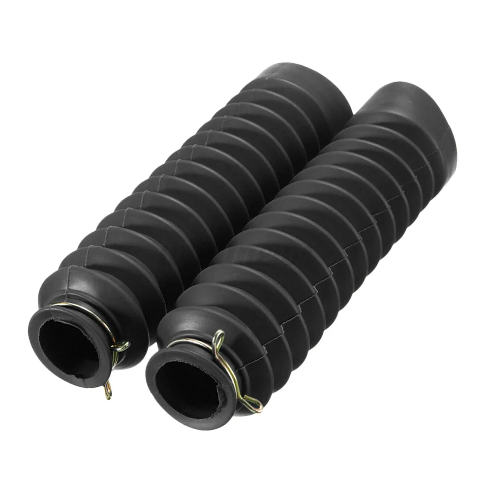 

2Pcs Motorcycle Shock Absorber Front Fork Rubber Dust Covers Protector Front Shock Absorber Sleeve Motorcycle Repair Accessories