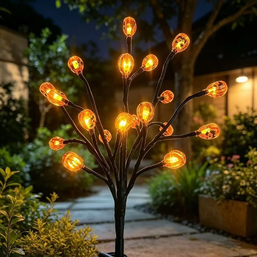 lampada-solar-a-prova-d'Agua-com-design-de-gato-e-lua-design-de-jack-o'-lantern-luzes-de-jardim-solares-com-design-de-abobora-iluminacao-paisagistica