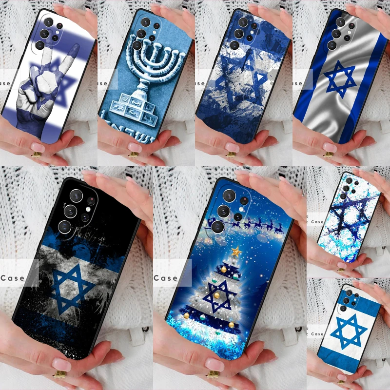 I=srael Flag Phone Cover Case for Samsung Galaxy S26 Ultra S20 FE Note 10 S24 S23 S21 S25 Plus S22
