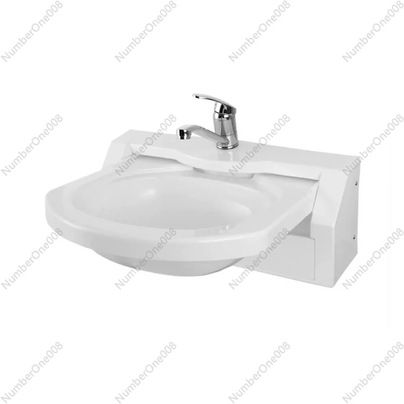 

New RV Acrylic Folding Sink with Faucet Car Wash Basin for Boat Caravan Motorhome Camper Accessories