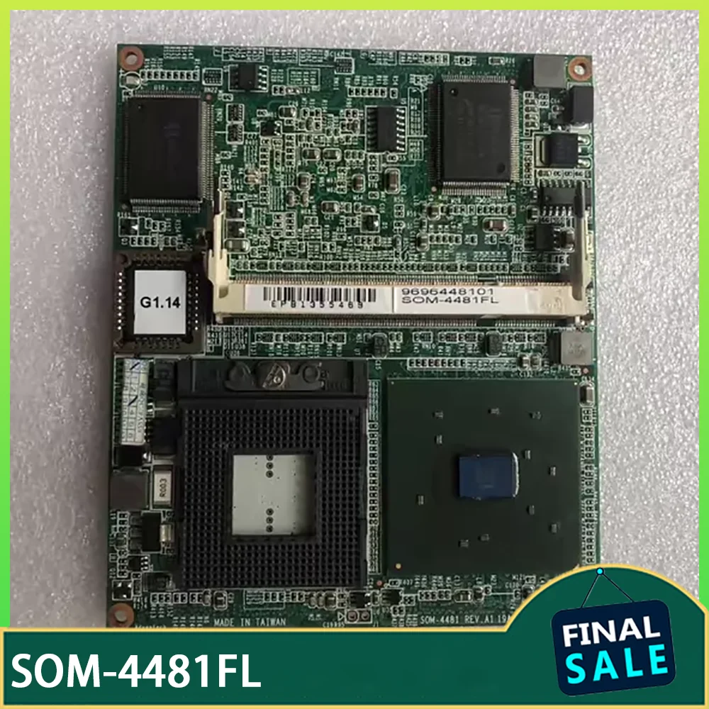ETX Embedded Industrial Control Motherboard SOM-4481FL SOM-4481 REV.A1
