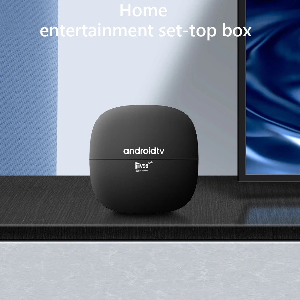 TV98 ATV Android 13.0 Smart TV Box Dual WIFI BT4.0 4K HD Set Top Box Allwinner H313 Quad Core TV Box Android TV Box