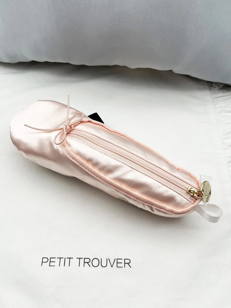 Sweet Cute Ballet Shoes Modeling Pencil Case Cosmetic Bag Lipstick Eyebrow Pencil Eyeliner Women Storage Makeup Bags