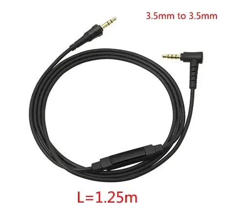 V-MOTA WS1100 Earphone line Compatible with Audio-Technicae SR50BT S220Bt M50XBT ATH-WS1100is WS990bt  ANC500bt Headset