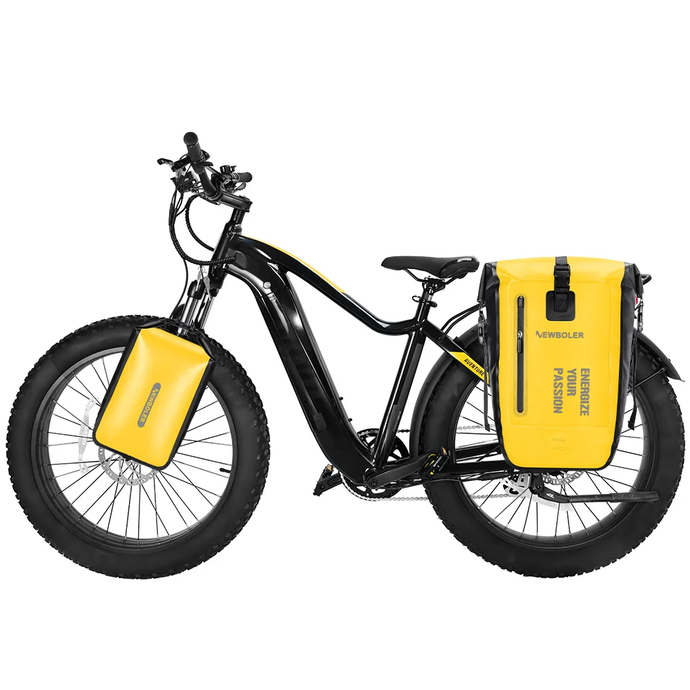 NEWBOLER Fahrradtasche, 10 l, großes Fassungsvermögen, wasserdicht, elektrische Jagdfahrradtasche, Fahrrad-Gabeltasche mit Schnellverschluss, Fahrrad-Rücksitztasche – Detail 10