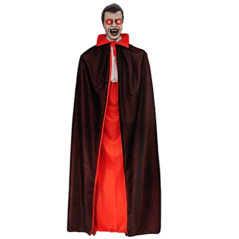 Voice Activated Specter Halloween with LED Eye and Sounds for Haunting Decors