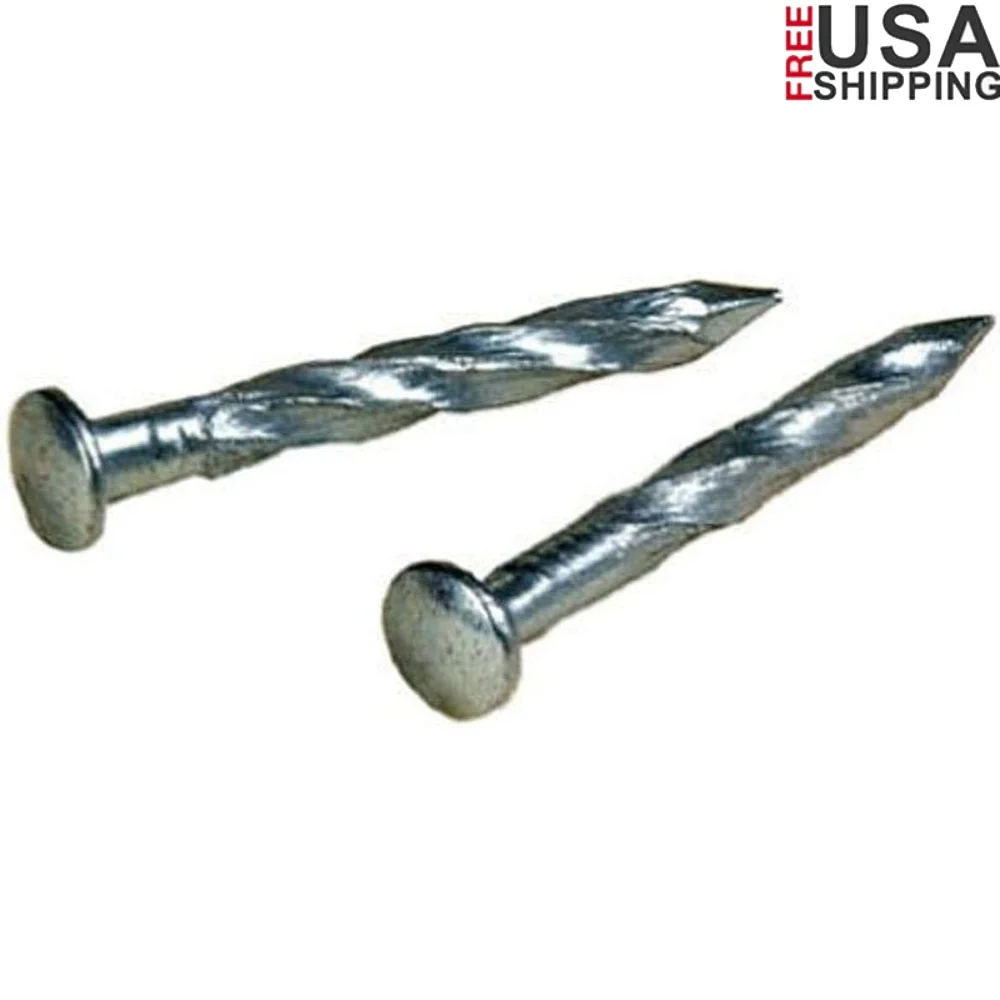 

Гвозди для отделки из цинковой стали, упаковка 7/8 дюймов, литье древесины, легкое простое использование, превосходная защита от ржавчины, упаковка 1 унция