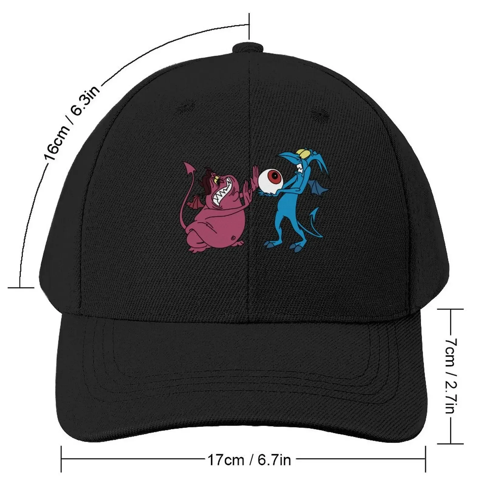 Hercules Pain and Panic Baseball Cap funny hat Anime Hat sun hat Christmas Men Luxury Brand Women's