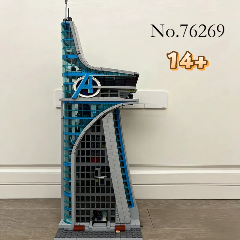 

НОВИНКА 2026: Конструктор «Классическая башня Мстителей» (5201 деталь), модель 76269, для подарка на День рождения или Рождество