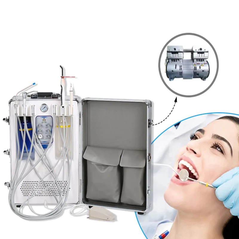 

comprehensive turbine high speed mobile de ntal treatment machine portable de ntal equipment unit