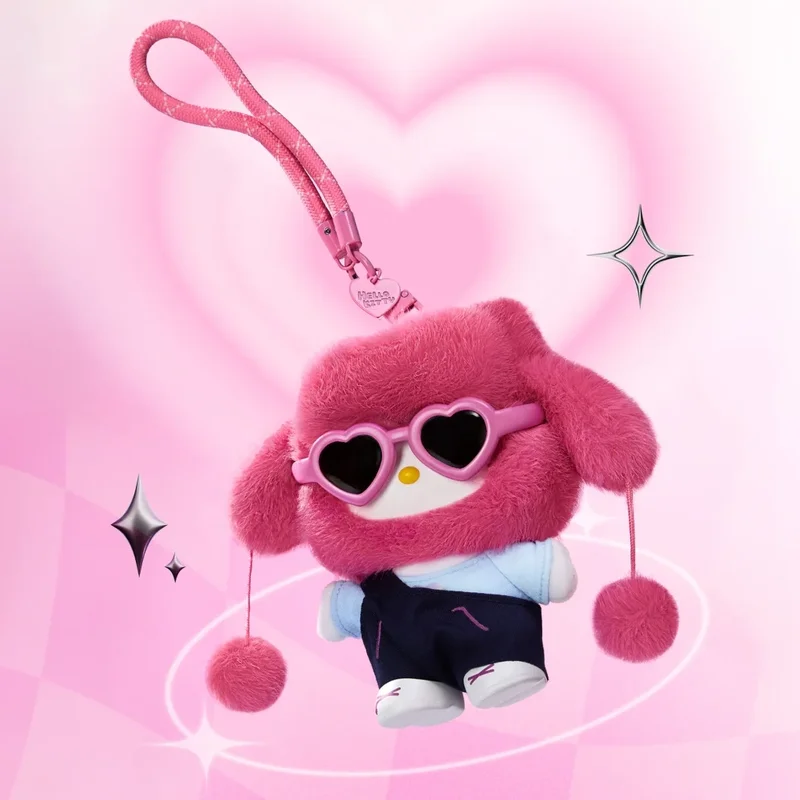 Nieuwe Echte Sanrio Hellokitty Popstar Serie Trendy Blind Box Leuke Tas Hanger Decoratie Speelgoed Pop Meisje Verjaardag Verrassingsgeschenken