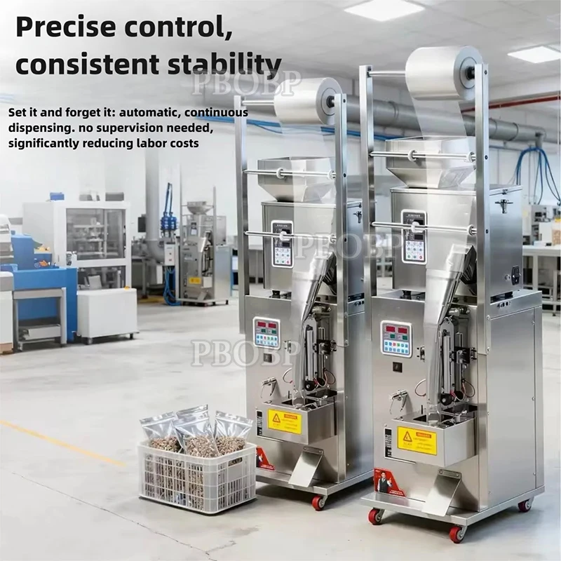 PBOBP Automatic Electric Granule Vanilla Corn Wheat Flour Spice Powder Packaging Protein Protein Powder Weighing Filling Machine
