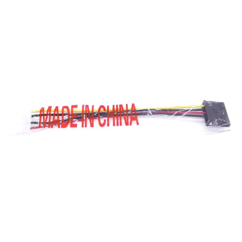 Y1UB Sata to Large 4Pins Power  Adapter Cable 4Pin IDE Molex To Sata 15pin Sata Series Power Wire Converter