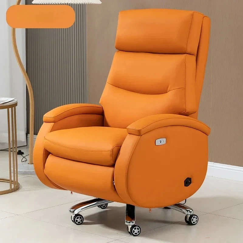 Lounge Puff Seat Comfortable Desk Chair Individual with Wheels Cushions Executive Office Chairs Cadeira Beauty Salon