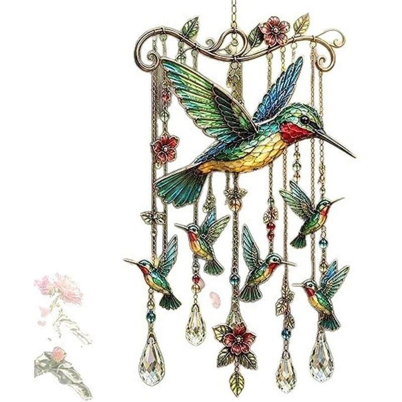 BMBY-Hummingbird-Shaped Ornament, Made Of Acrylic