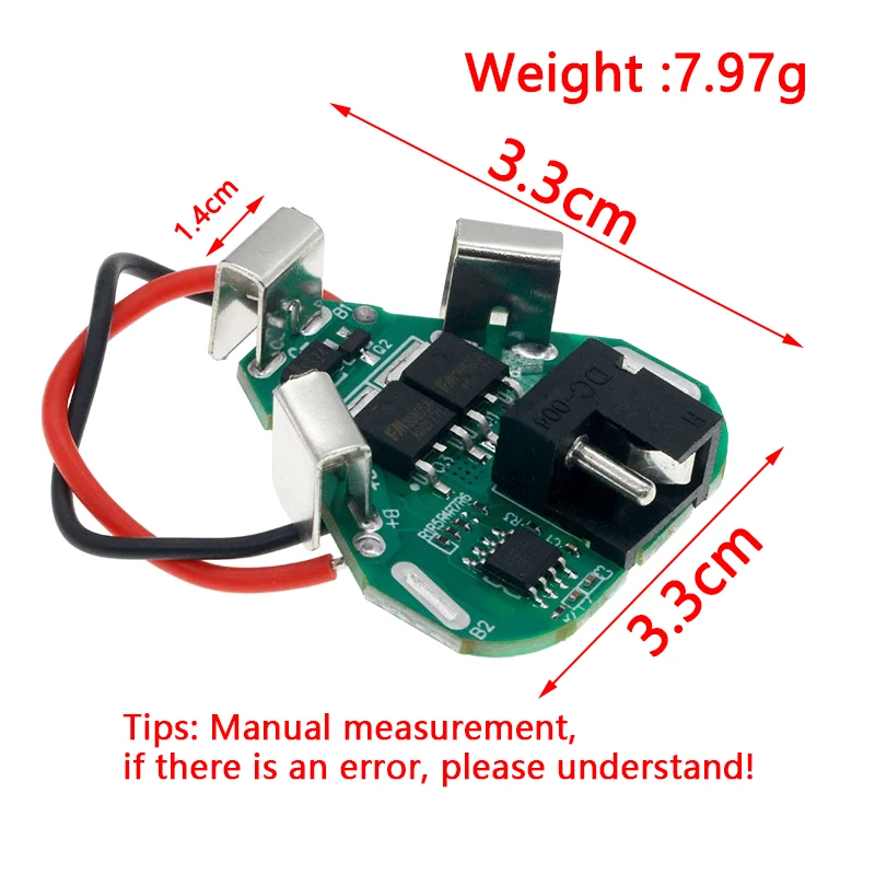 3S 12.6V 6A BMS Li-ion Lithium Battery Protection Board 18650 Power Bank Balancer Battery Equalizer Board for Electric Drill