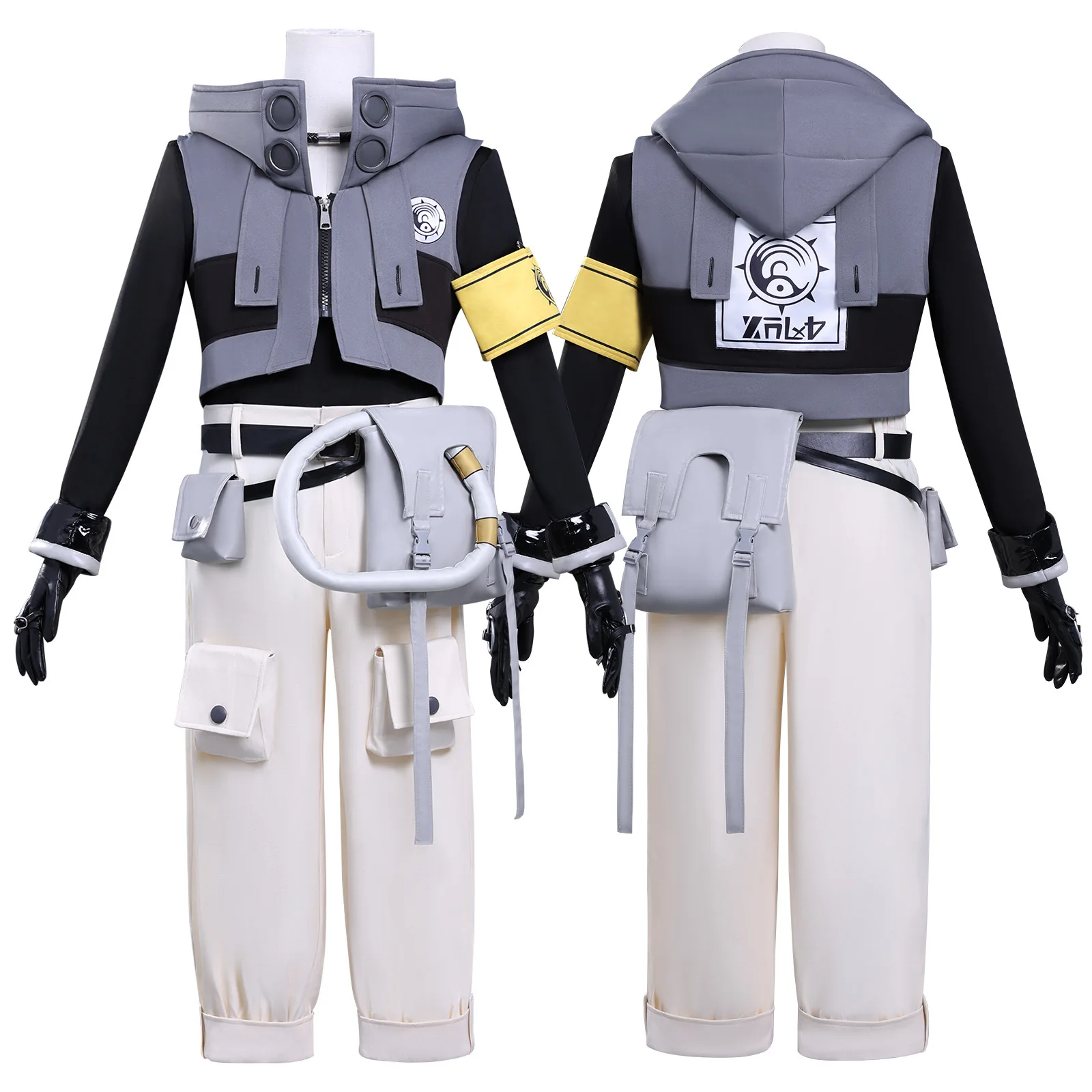 GACHIAKUTA Cosplay Riyo Anime GACHI AKUTA Zanka Cosplay Enjin Rudo Roupas Cosplay Halloween Comic Roleplay Terno para Adulto