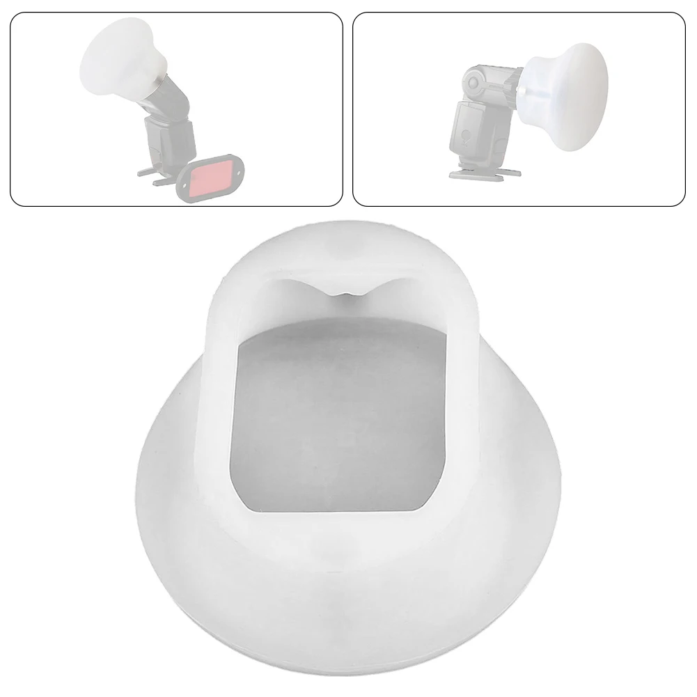 العالمي لينة سيليكون كاميرا فلاش الناشر قبة ترتد صالح التصوير اكسسوارات ل Godox V860 V850 TT685 TT600 MF12