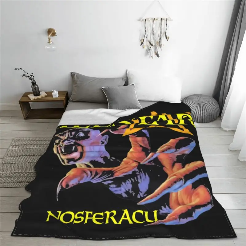 Helstar Nosferatu Power Metal Power Metal Malice Blanket Quilt New Style Super Warm Bedding Supply Camping Blanket