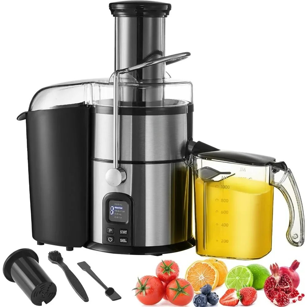 Juicer Machine 850W Motor Centrifugal Juice Extractor Easy Clean Centrifugal Big Mouth Large for Fruits and Vegetables