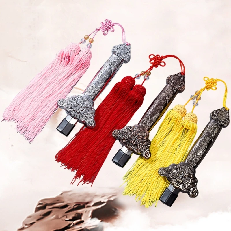 Traditional Chinese Kung Fu Swords Tassels Ice Silk Martial Arts Decoration