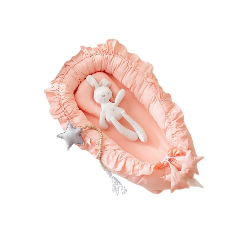 Portable Baby Nest Bed Foldable Newborn Bassinet Multi-Function Lounger