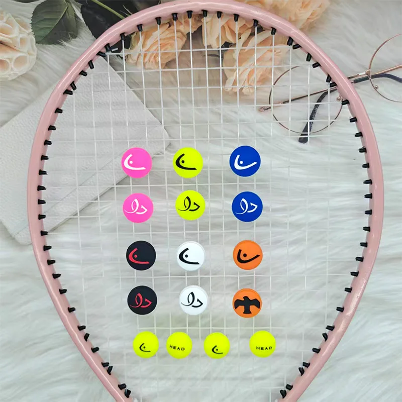 Double-sided Embedded Silicone Tennis Racket Shock Absorber Xiaodehai European Racket Shock Absorption Multi-style Optional