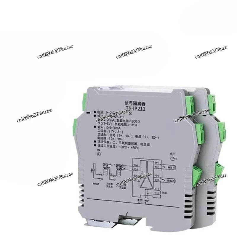 

Current, Isolator One Input, Two Four Transmission 4-20mA Active Output Safety Barrier