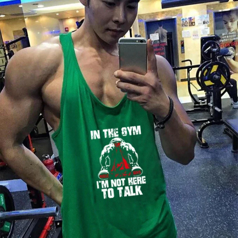 

Summer Mesh Breathable Quick Dry Singlets Gym Bodybuilding Sleeveless Muscle Clothing Mens Shirts Fitness Y Back Running Vests