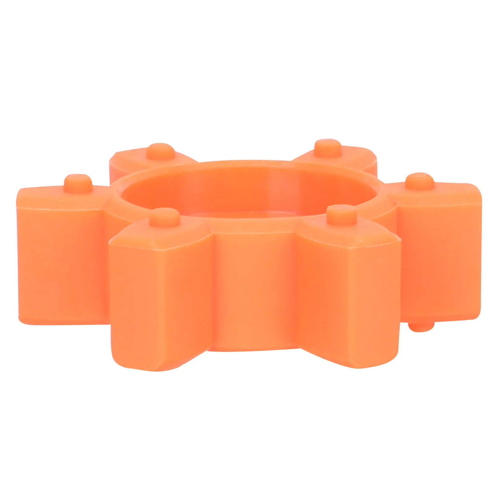

Rubber Spider Insert Plum Coupling Pad Resistant to Corrosion Strong Durability Easy Assembly Flexible Jaw Coupling Joint