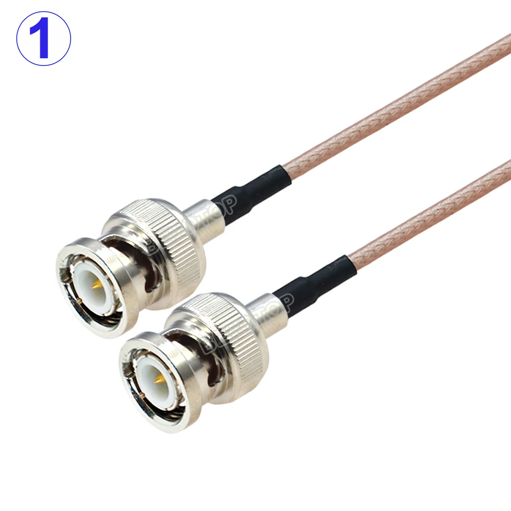 1Pcs RG316 BNC to BNC Male/BNC Female for SDI Video Signal Camera RF Pigtail 50 Ohm RG-316 RF Coaxial Cable 10CM-15M