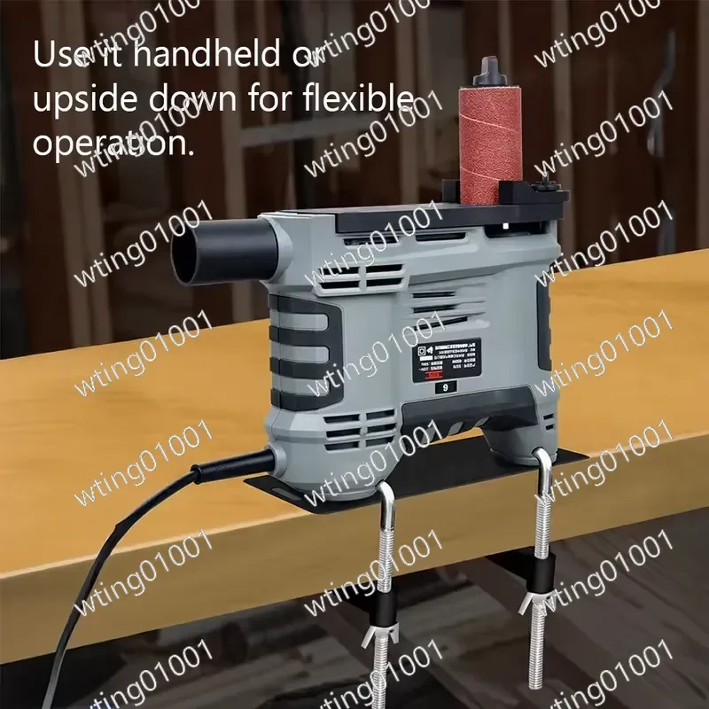 for Woodworking Arc Polishing Machine Shaft Sander Special-shaped Curved Belt Column Machine for Precision Sanding Polishing