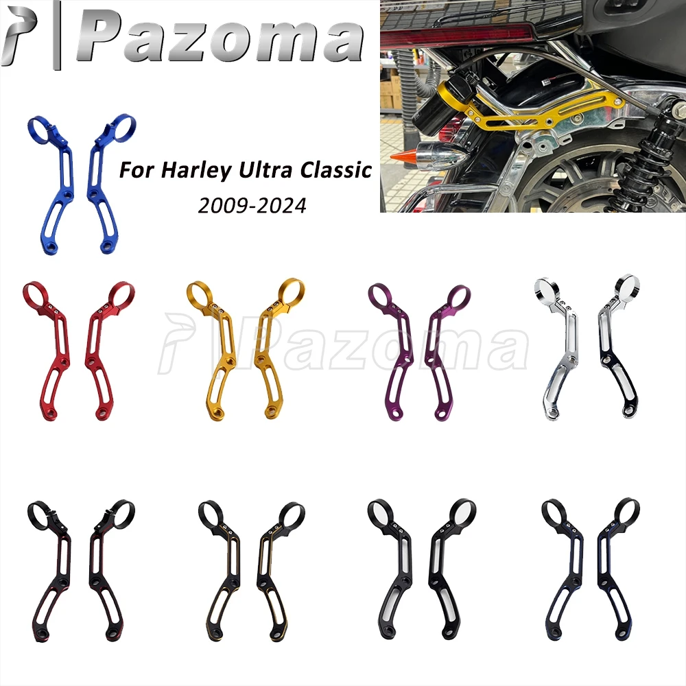 

Remote Reservoir Mount For Ohlins 044 Legend Revo Shock Bracket Rack For Harley Touring Ultra Classic Electra Glide FLHTCU 2009+