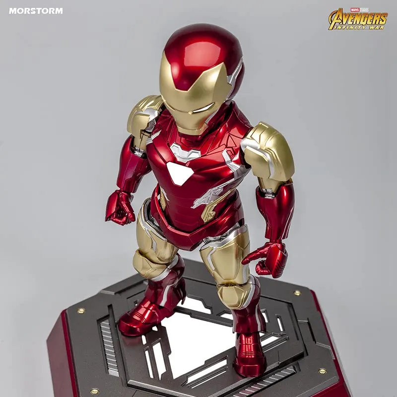 

Коллекционная фигурка Morstorm Iron Man SDMK85 (официальная лицензия, Q-версия, с эффектом напыления), Magic Storm Creation, подарки для фанатов