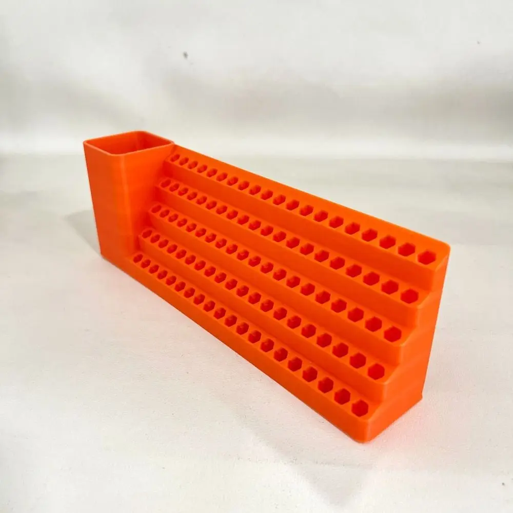 20/25/50/100Holes Screwdriver Bit Storage Tool Plastic Save Space Hexagonal Screwdriver Storage Rack Batch Header Organiser