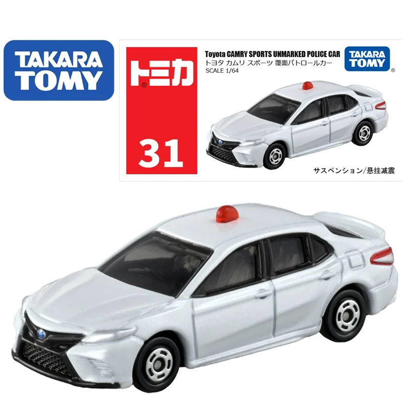 

Takara Tomy Tomica NO.31 Toyota Camry Police Car 1/64 Miniature Alloy Die-cast Car Model Children's Toy Boy Christmas Gift