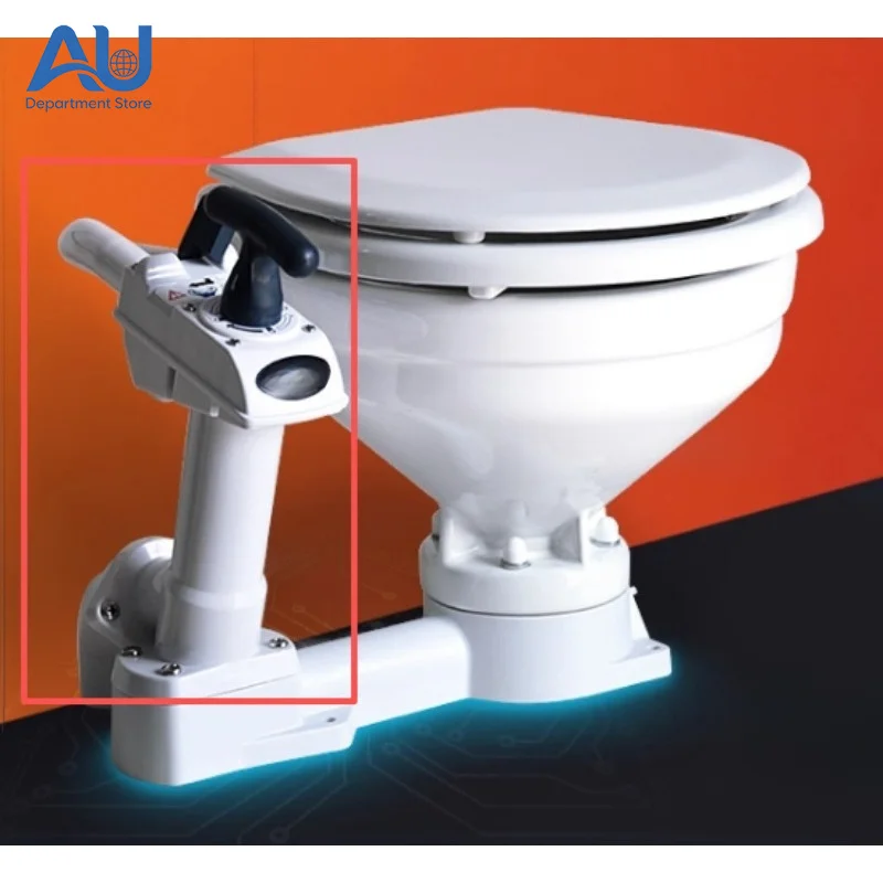 Yacht RV Sailing Toilet Manual Pump Twist N lock Pump Assembly Marine Accessories Boat Manual Toilet Water Pump