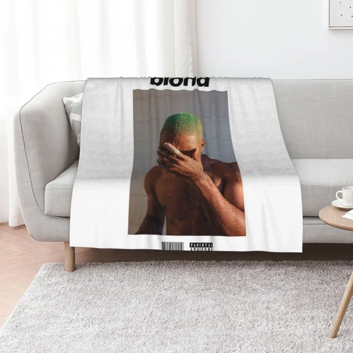 blond - Frank Ocean Throw Blanket Flannels funny gift Soft Beds Moving Blankets For Baby warm winter Blankets