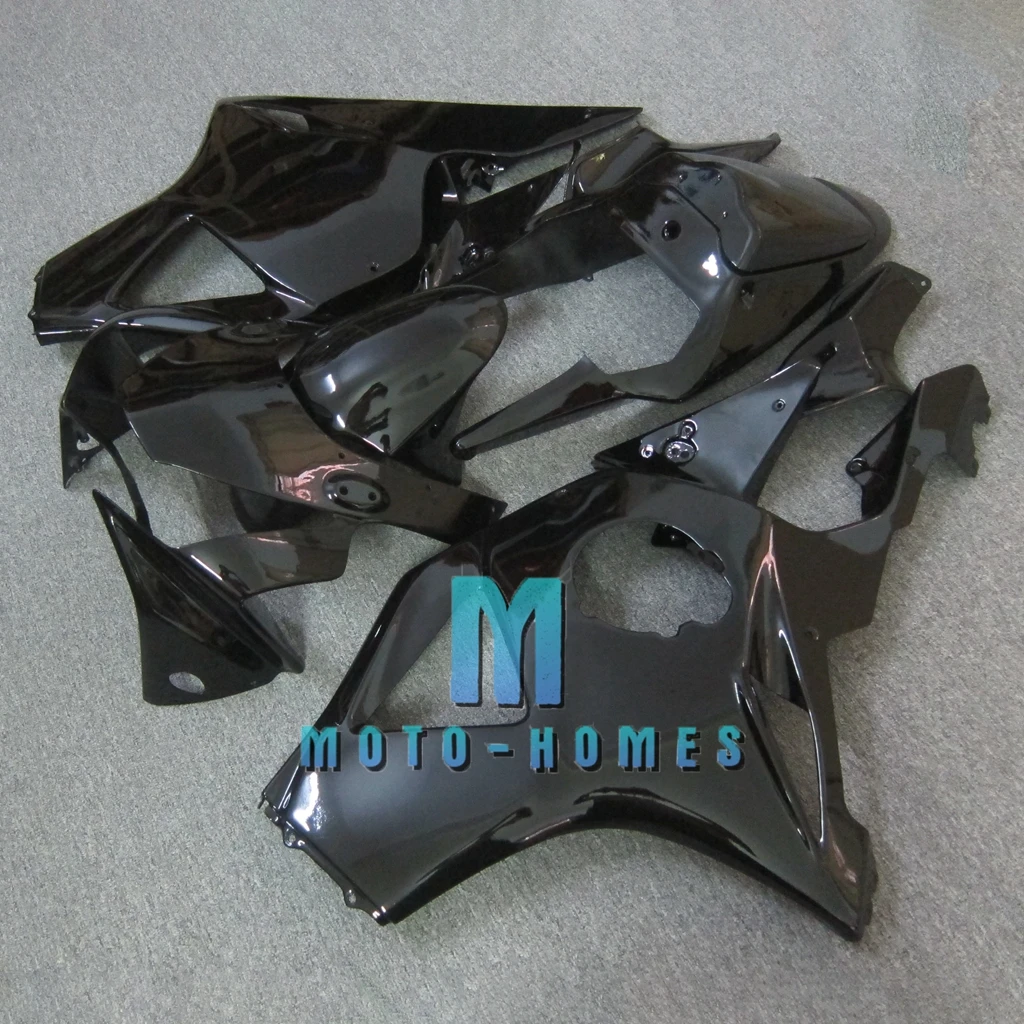 Free Custom CBR 954RR 02 03 Fairing Set for Honda CBR954RR 2002 2003 954 New Style Injection Mold Rebuild Bike Glossy Black