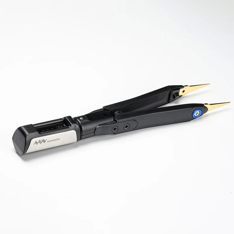 DT71 Mini Digital Tweezers Smart SMD Tester Portable LCR Meter Diode Resistor Capacitor Checker 10KHz Signal Generator Auto Scan