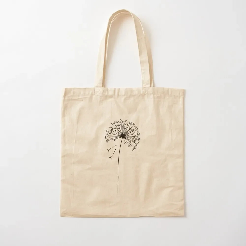 

Floral pattern of dandelions Tote Bag reusable shopping bags tote bag woman Tote Bag