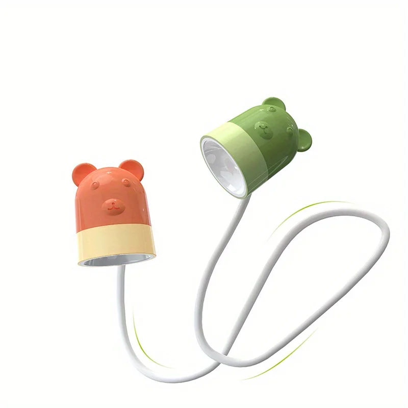 1pc LED Neck Reading Light Protecting Neck Book Light Night Walking Running Lamp Portable Lighting Lamp Wrist Lamp, For Reading