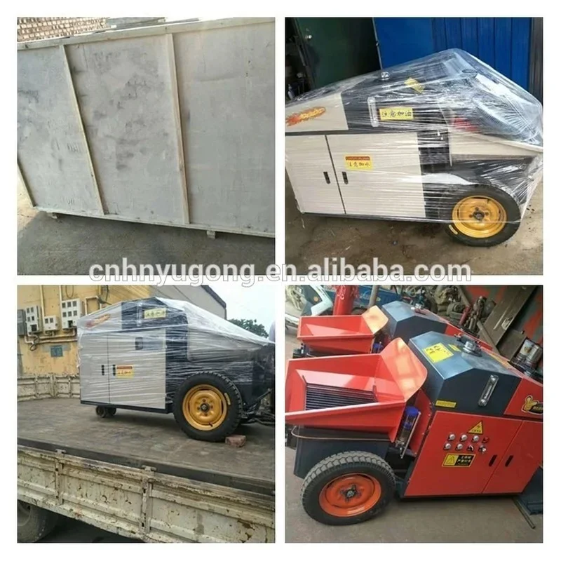 Hot Sale Light Weigh Concrete Pump Machine Trailer Portable Concrete Pouring Hydraulic Mixer Cement Pump Concrete Pump