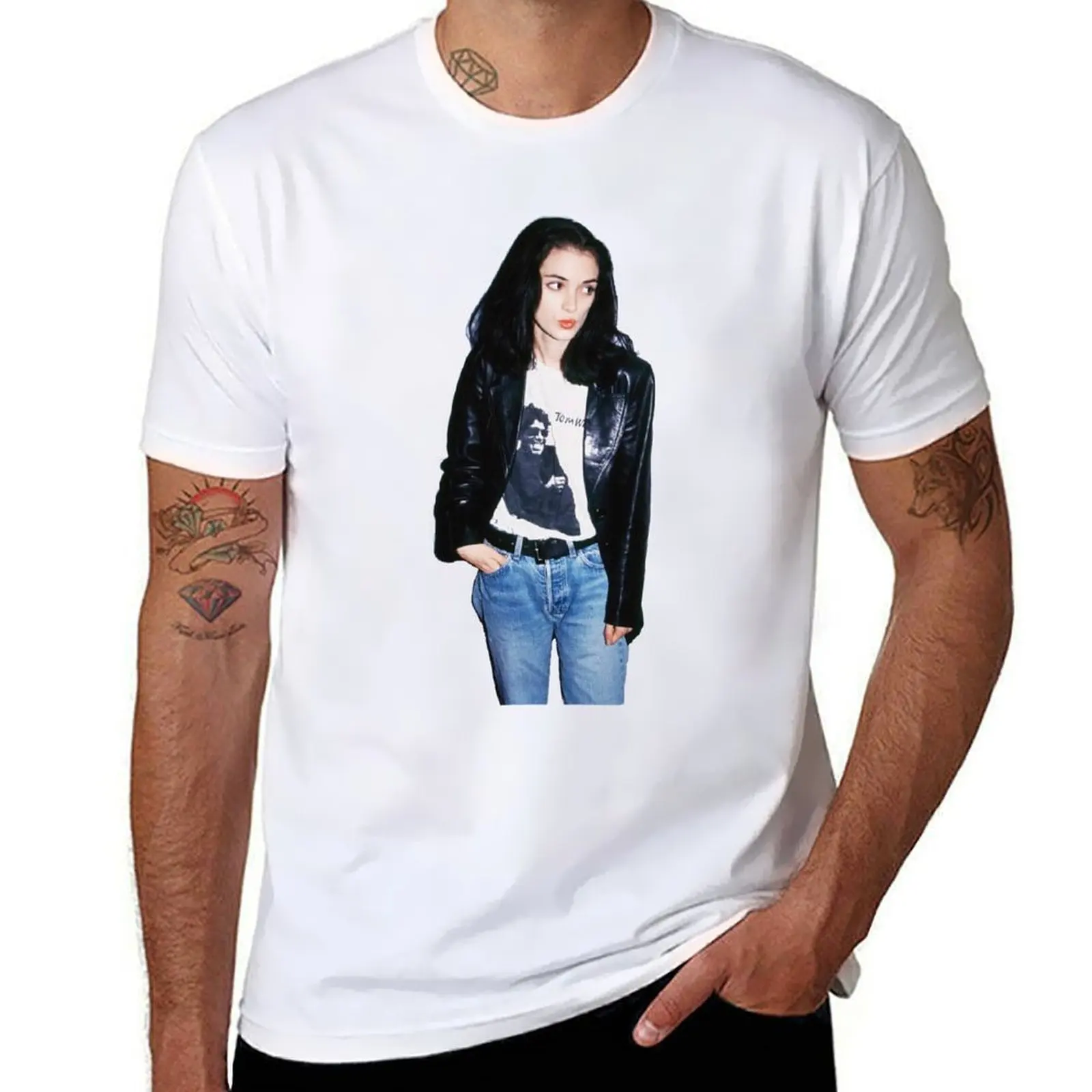 

Winona Ryder T-Shirt t shirts for man pack white man t shirt luxury T-Shirt