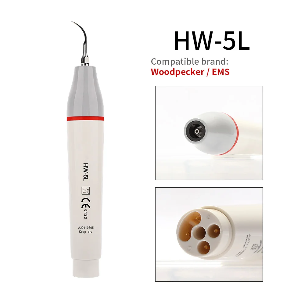 Dental Scaler Handpiece with LED Woodpecker HW-5L Whitening Scaling Cleaning Tools fast shipping
