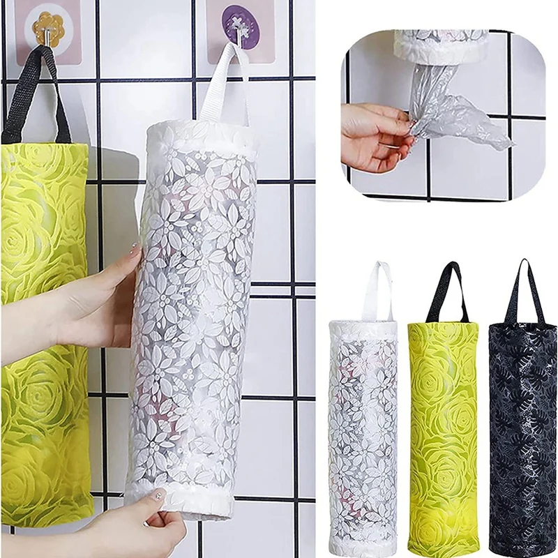 Rubbish Bag Storage Bag Miscellaneous Wall Hanging Organizer Convenient Extraction Storage Bag