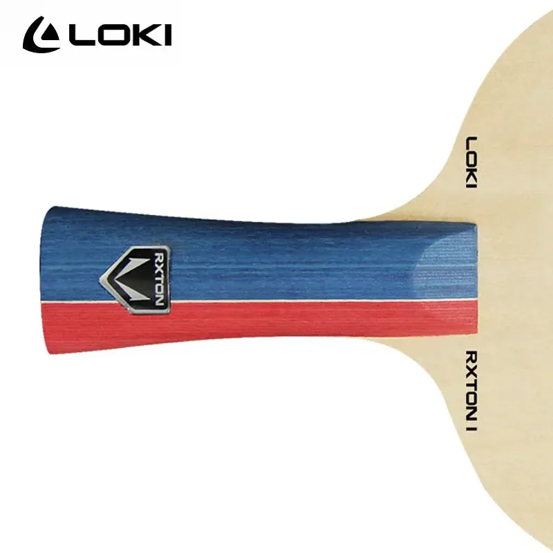 LOKI RXTON 1 hoja de tenis de mesa 5 madera 2 hoja de Ping Pong de carbono ofensiva de 7 capas para entrenamiento