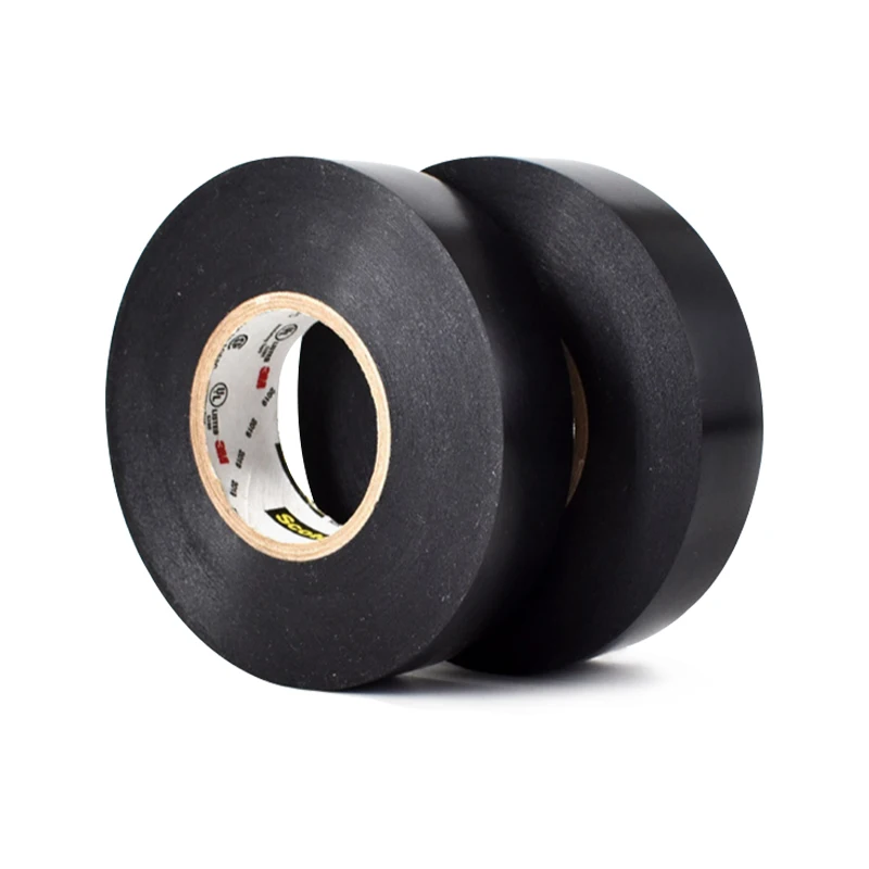 3M Super 88 Electrical Tape Professional-Grade PVC Electrical Insulation Tape High Temp Flame-Retardant UV-Resistant