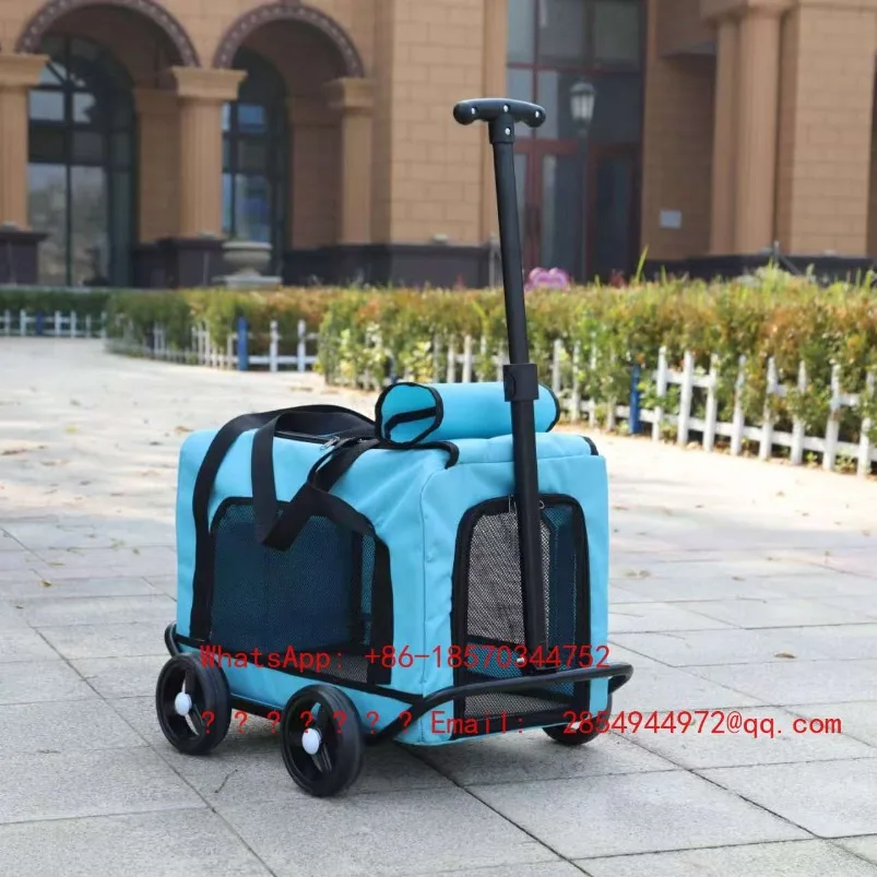 Small Pet Trolley Luggage Can Be Pulled and Lifted on The Car Thickened and Durable, Folded and Easy To Use