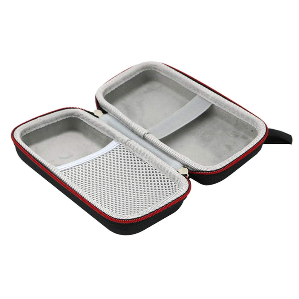 Estuche rígido de transporte EVA con bolsillo de malla, funda protectora de viaje, estuche rígido para grabadora digital portátil TASCAM DR-05/DR-07